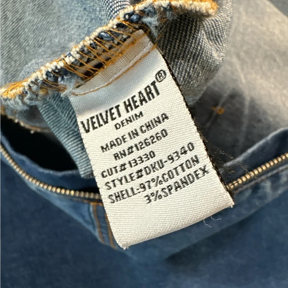 Velvet Heart‎ Blue Denim Jumpsuit